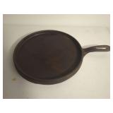 Cast Iron Griddle Pan with Handle