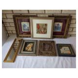 Assorted Framed Art Prints and Wall Mirrors