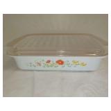 Corning Ware Wildflower Baking Dish with Lid