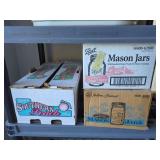 Assorted Mason Jars in Original Boxes