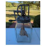 Dazey Churn No 40 Glass Butter Churn