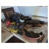 Assorted Hardware, Tools, and Miscellaneous Items Lot