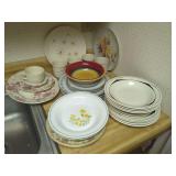 Assorted Mixed Dinnerware Sets Including Abalone China And J&G Meakin