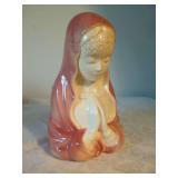 Ceramic Praying Madonna Planter