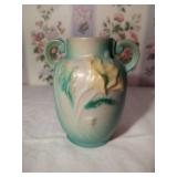 Roseville Pottery Donatello Double Handled Vase