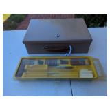 Outers Metal Gun Cleaning Kit Box with Cleaning Accessories