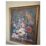 Framed Floral Still Life Print