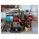 Assorted Workshop Tools and Hardware Lot