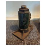 Green Painted Hydraulic Bottle Jack