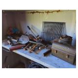 Assorted Hand Tools and Metal Goods Group