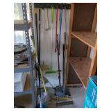Assorted Cleaning Tools and Hardware Lot