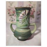 Roseville U.S.A. 118-6 Ceramic Double-Handled Vase