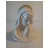 Lefton Ceramic Madonna Wall Planter Figurine 1719