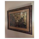 Framed Botanical Greenhouse Interior Wall Art Print