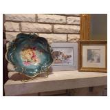 RS Germany Porcelain Floral Decorative Bowl