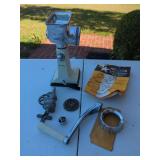 Rival Grind-O-Mat Model 303 Meat Grinder and Food Chopper with Box and Manual