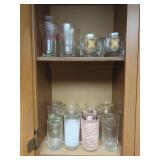 Assorted Glassware Collection with Multiple Patterns and Designs
