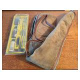 Suede Shotgun Case with Outers Shotgun Cleaning Kit