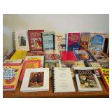 Assorted Collection of Community and Commercial Cookbooks