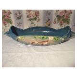 Roseville Magnolia Blue Art Pottery Planter
