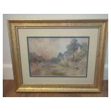 Paul Sawyier Framed Print Suter's Well Elkhorn Creek