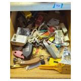 Assorted Hardware and Tools Lot