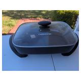 Farberware Electric Skillet Model 103745 with Glass Lid