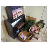 Assorted Holiday Decorations and Collectibles Lot
