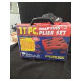 Pittsburgh 11-Piece Snap Ring Pliers Set with Case