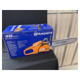Husqvarna 455 Rancher Gas Chainsaw in Original Box