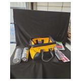 Assorted Tool Bag with Hand Tools and Electrical Tape