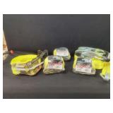 Haul-Master E-Track Ratcheting Tie Down Straps Set
