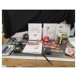 Assorted Lot of Tools, Hardware, and Miscellaneous Supplies