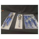 Kobalt Tool Set Including Groove Joint Pliers and Adjustable Wrenches