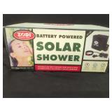 Zodi Outback Gear Battery Powered Solar Shower