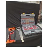 Ryobi 215 Piece Super Drilling and Driving Kit with Saws