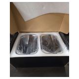Pair of Replacement Headlight Housings with DOT SAE Markings