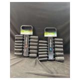 Pittsburgh 1/2 Inch Drive Deep Impact Socket Sets