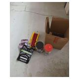 Assorted Hardware, Tools, and Workshop Accessories Lot