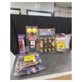 Assorted Trailer Accessories and Tie-Down Hardware Lot