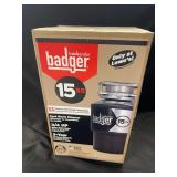 InSinkErator Badger 15SS 3/4 HP Food Waste Disposer