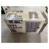 Commercial Bin Rack with 18 Bins and 7 Shelves New in Box