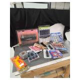 Assorted Hardware, Tools, and Workshop Accessories Lot