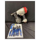 Kobalt Pliers Set and Pneumatic Coil Nailer