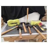 Assorted Pittsburgh Hammers, Tow Straps, and Oogah Horn Lot