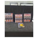 Haul-Master 1 inch x 15 feet Ratcheting Tie Downs and Single Yellow Ratchet Strap