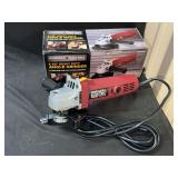 Chicago Electric 4-1/2 Inch Heavy Duty Angle Grinder with Box and Manual