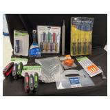 Assorted Hand Tools and Hardware Lot