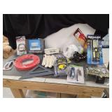 Assorted Hand Tools and Hardware Lot