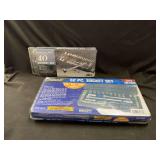Lot of Two Pittsburgh Socket Sets Including 52-Piece and 40-Piece Sets